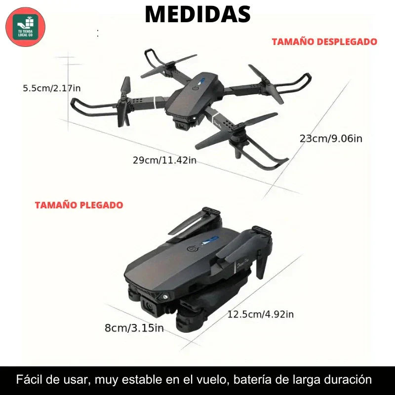 NUEVO DRONE  W8 PRO MAX 2025 CON INTELIGENCIA ARTIFICIAL