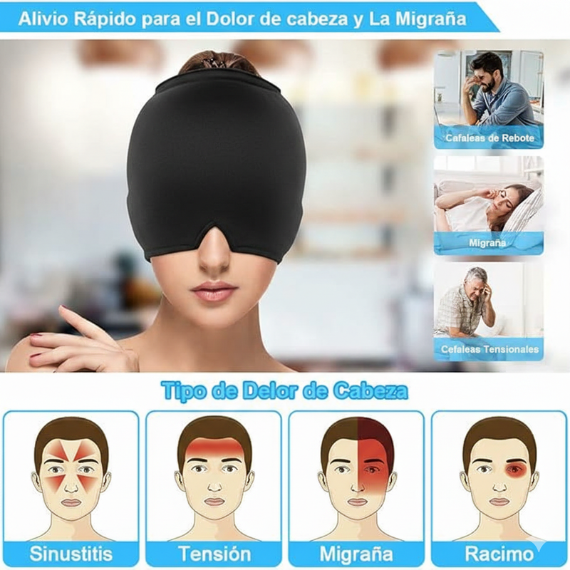 TherMax™ - Alivio Rápido Migraña 5 en 1 📦 ENVÍO GRATIS