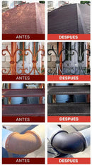 IRON SEAL: Pintura Anticorrosiva que sella y Protege el Metal Oxidado + Brocha de Regalo 🖌️